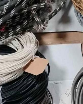 cavetto telefonico lampadari treccia 