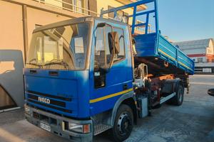 Iveco Eurocargo 80E15 ribaltabile e gru