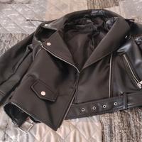 Giubbotto simil pelle ragazza