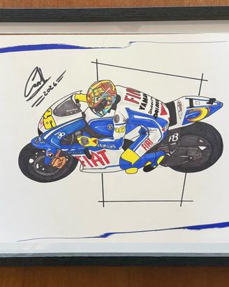 Disegno yamaha YZR-M1