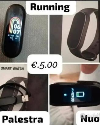 Orologio smartwatch slim contapassi 🏃