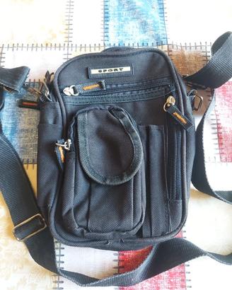 Borsello Tracolla Uomo Sport Best Fashion Nero