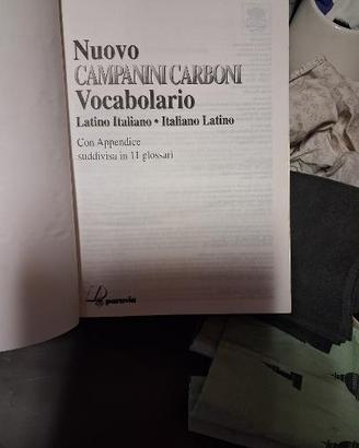 Vocabolario Italiano Latino.