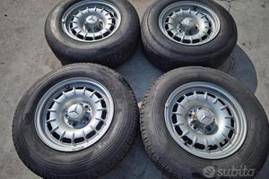 Cerchi In Lega Da 14" Per Mercedes R107 - W123 SEC