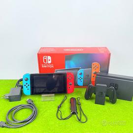 Console Nintendo Switch V1 Xaj1003 +Scatola Sd 64g