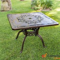 Tavolo da giardino modello Rosa - 100 x 100 cm