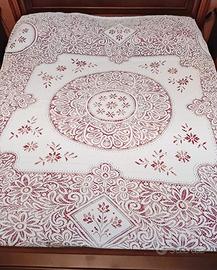 Copriletto matrimoniale vintage anni 60 in cotone