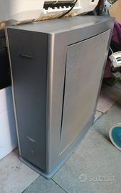 lettore DVD e subwoofer 