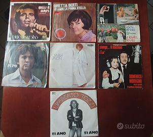 Lotto vinili vintage Neil Young Police Tozzi altri