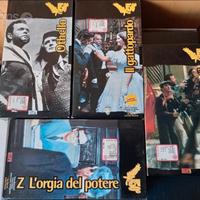 4 Videocassette film italiani, titoli in descrizio