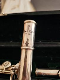 Flauto traverso Pearl PF-765 in argento – Custodia