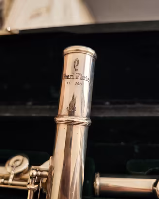 Flauto traverso Pearl PF-765 in argento – Custodia