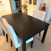 Tavolo Ikea Bjursta con 3 sedie