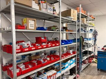 Lotto attrezzature elettriche e per carpenterie