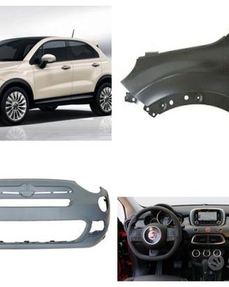 Fiat 500 X frontale paraurti airbag scarico 15-18