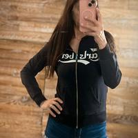 Felpa donna ragazza Carlsberg