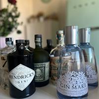 Bottiglie gin vuote