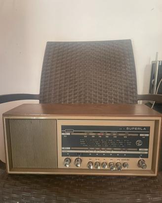 Radio da Tavolo d'Epoca Superla