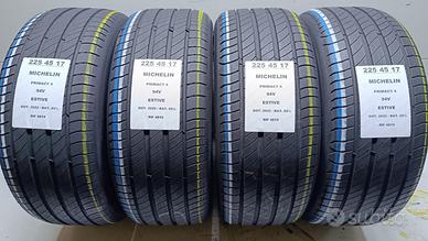 4 GOMME 225 45 17 MICHELIN RIF4819