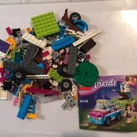 Lego Friends 41116 auto esplorazioni di Olivia