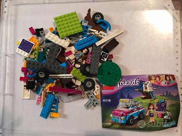 Lego Friends 41116 auto esplorazioni di Olivia