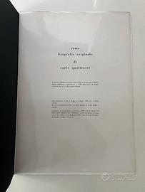 Carlo Quattrucci Roma Litografia Firmata