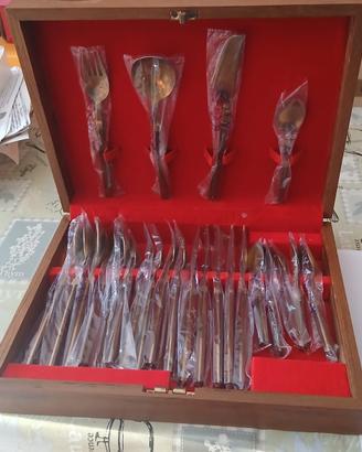 Servizio Posate Vintage Bronzo con cofanetto 
