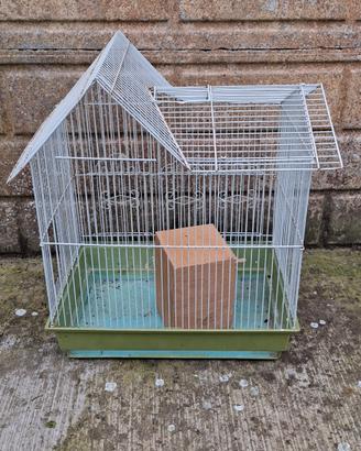 gabbia per uccellini canarini volatili