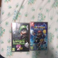 luigi’s mansion 2 / Mario+rabbids Nintendo switch