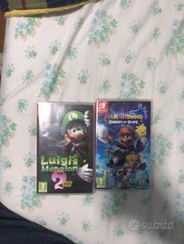 luigi’s mansion 2 / Mario+rabbids Nintendo switch