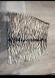 Gonna zebrata vera pelle Fausto Puglisi tagli S