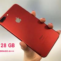 iPhone 7 PLUS 128 GB ROSSO ( Red) - Batteria 100%
