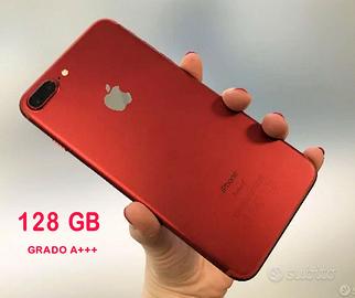 iPhone 7 PLUS 128 GB ROSSO ( Red) - Batteria 100%