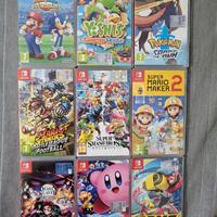 25 giochi nintendo switch originali funzionanti