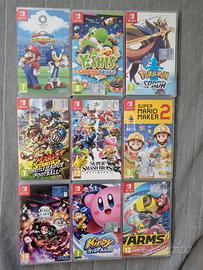 25 giochi nintendo switch originali funzionanti