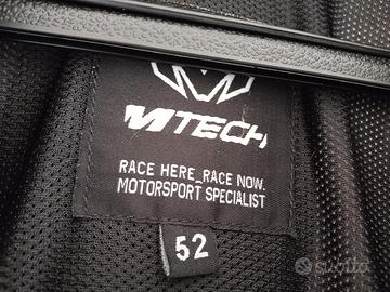 tuta moto intera mtech misto canguro  V2 taglia 52
