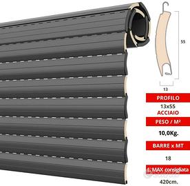 Tapparelle avvolgibili in acciaio coibentato 