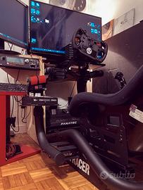 Postazione completa Flightsim e Simracing  con PC.