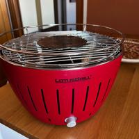 LotusGrill - Rosso Barbecue portatile