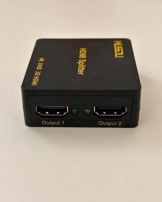 HDMI Splitter 1 In 2 Out 4K UHD 3D MUSOU – nuovo