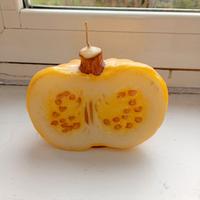 candela a forma di zucca 