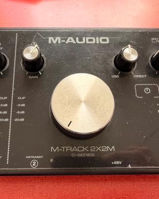 Scheda audio M-Audio M-Track 2X2M