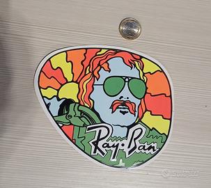 adesivo originale Rayban anni 70
