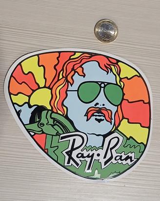 adesivo originale Rayban anni 70