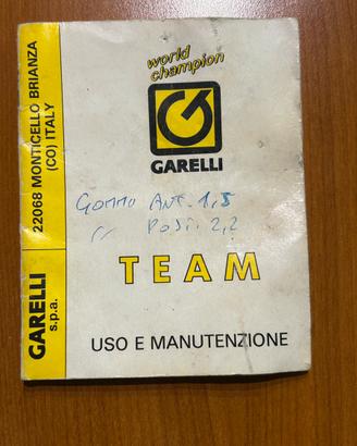 Libretto garelli