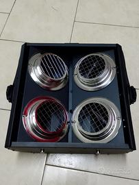 Blinder accecatore orientabile luci 4x650w show