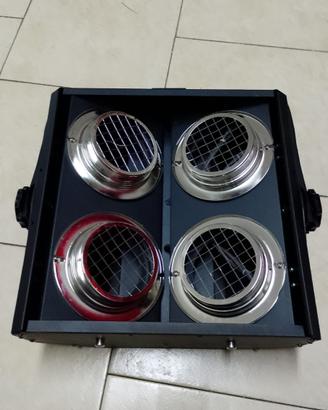 Blinder accecatore orientabile luci 4x650w show