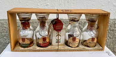 Bottigliette mignon grappa anni 60/70