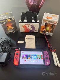 Switch oled pokemom s/v  (NO BOX) + custodia