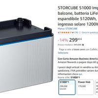 MassyD Batteria Accumulo 1024Wh Storcube S1000